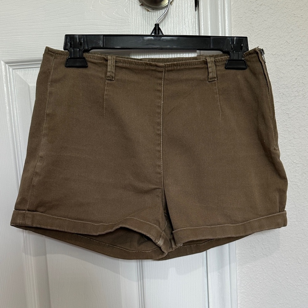 Forever 21 High Waist Tan Women's Shorts
